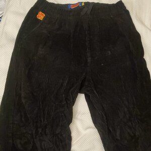 Empyre Black Corduroy Baggy Skate Pants Size Small